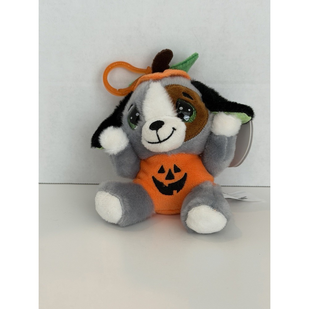 Cutie Pet-tudies Ausie The Dog Halloween Shepard Stuffed Animal Plush Keychain